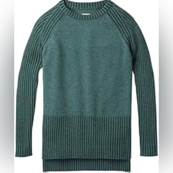 SmartWool Women's Medium Green Wool Blend Sweater - Picture 7 of 7
